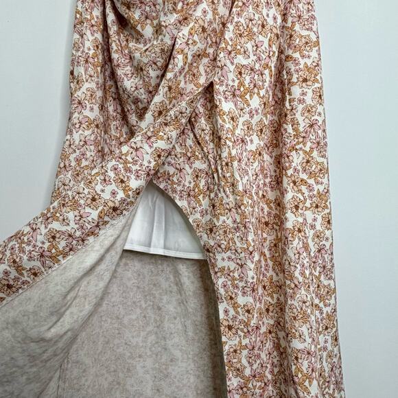 Significant Other Maria Floral Linen Sleeveless Maxi Dress 8 - Picture 14 of 16